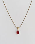 Pomegranate Seed Necklace