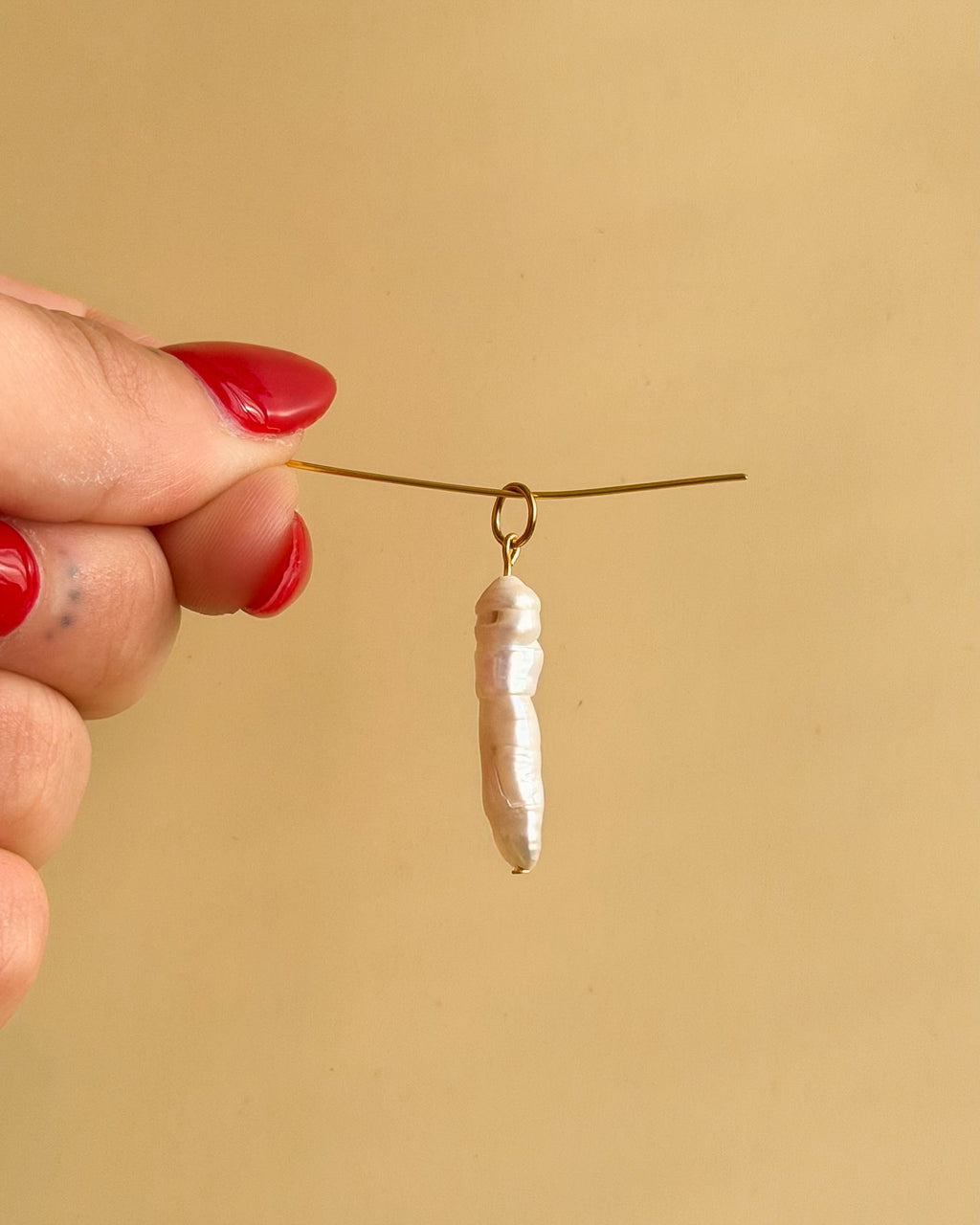 Stick Pearl Charm