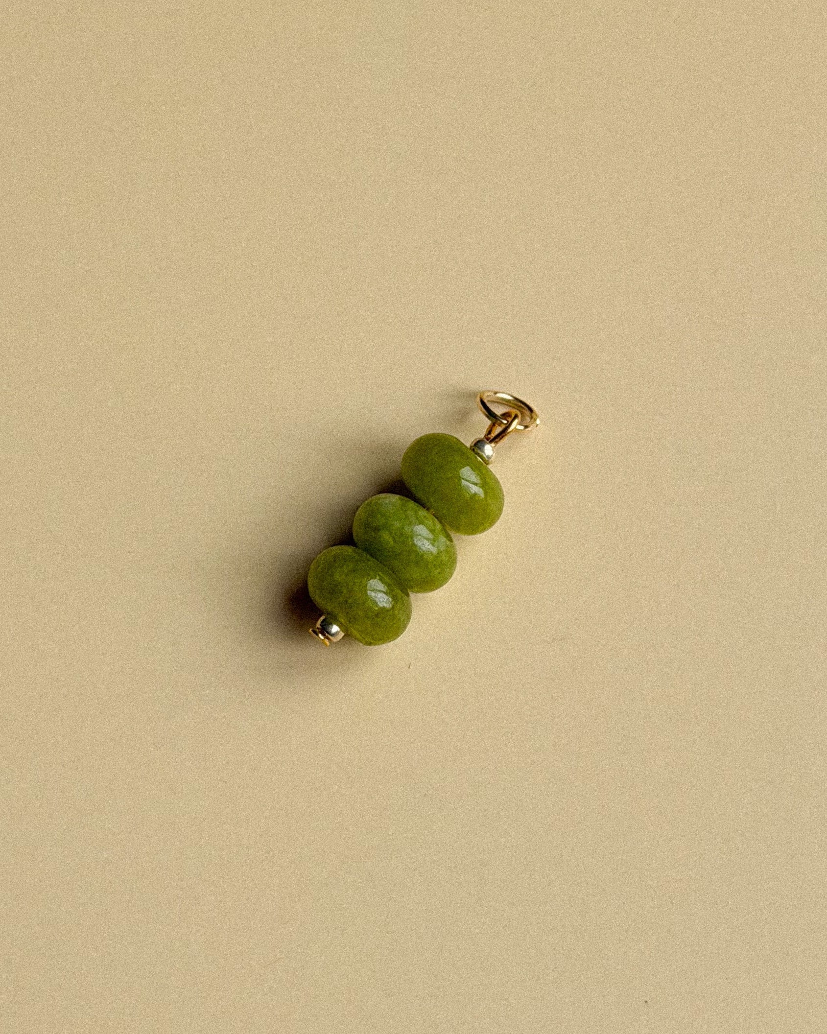 Jade Bead Charm
