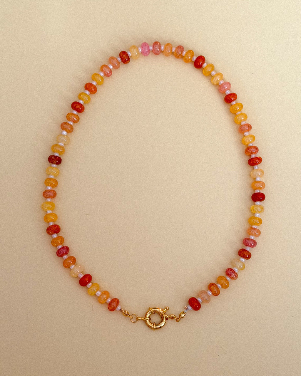 Beaded Charm Necklace