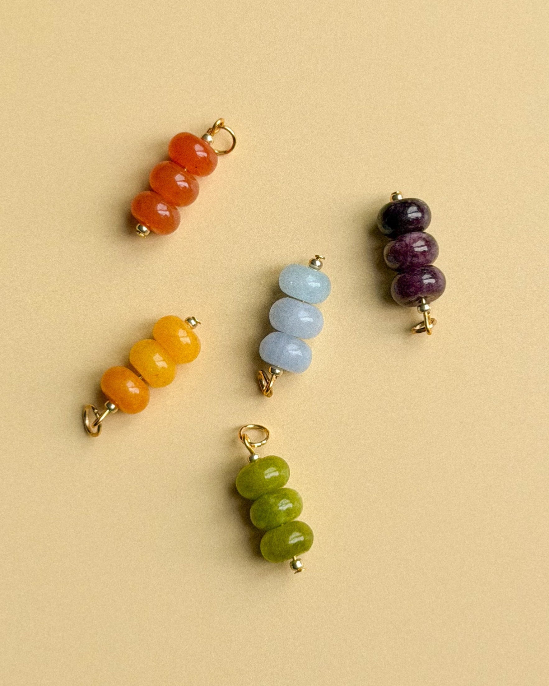 Jade Bead Charm