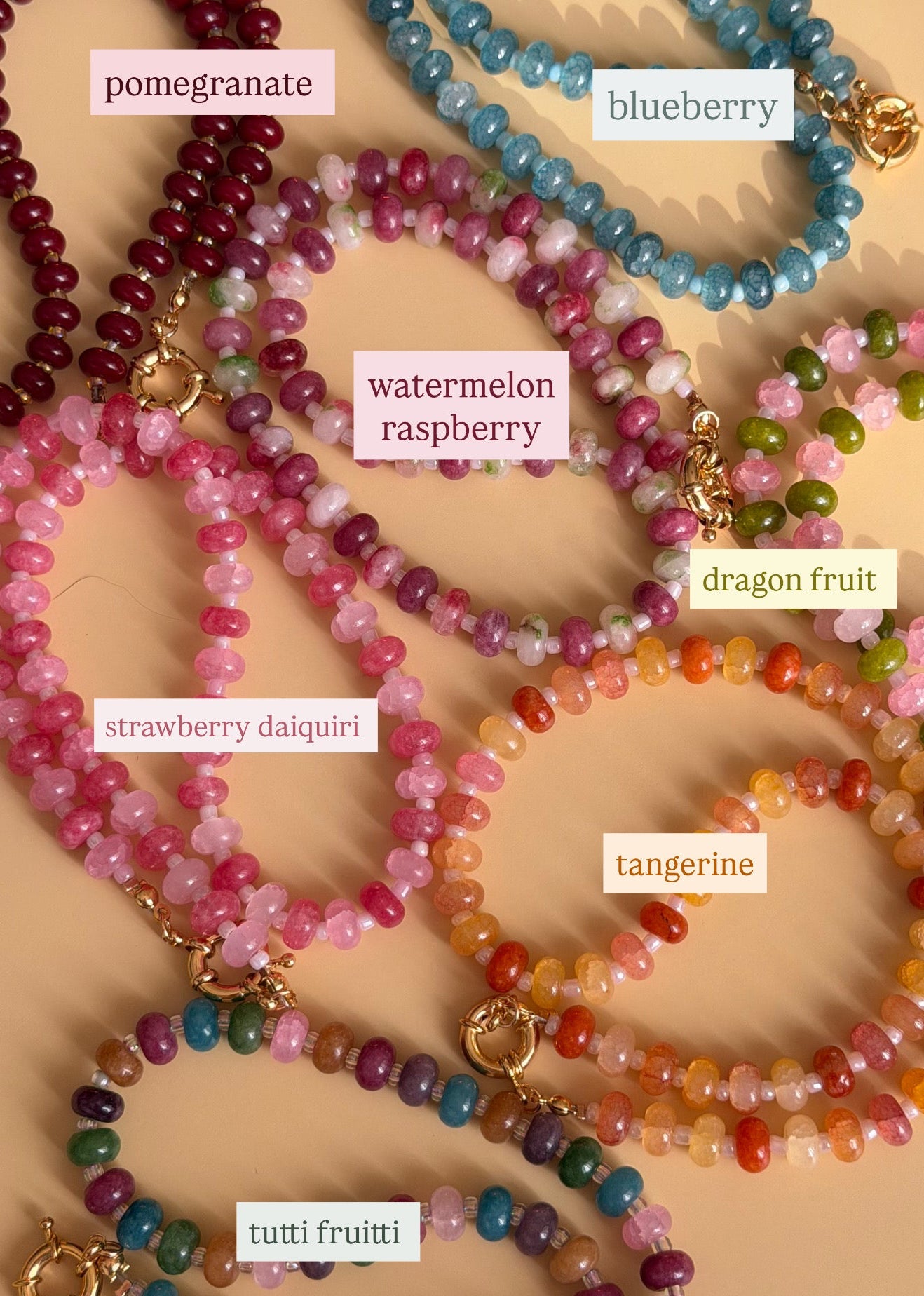 Beaded Charm Necklace