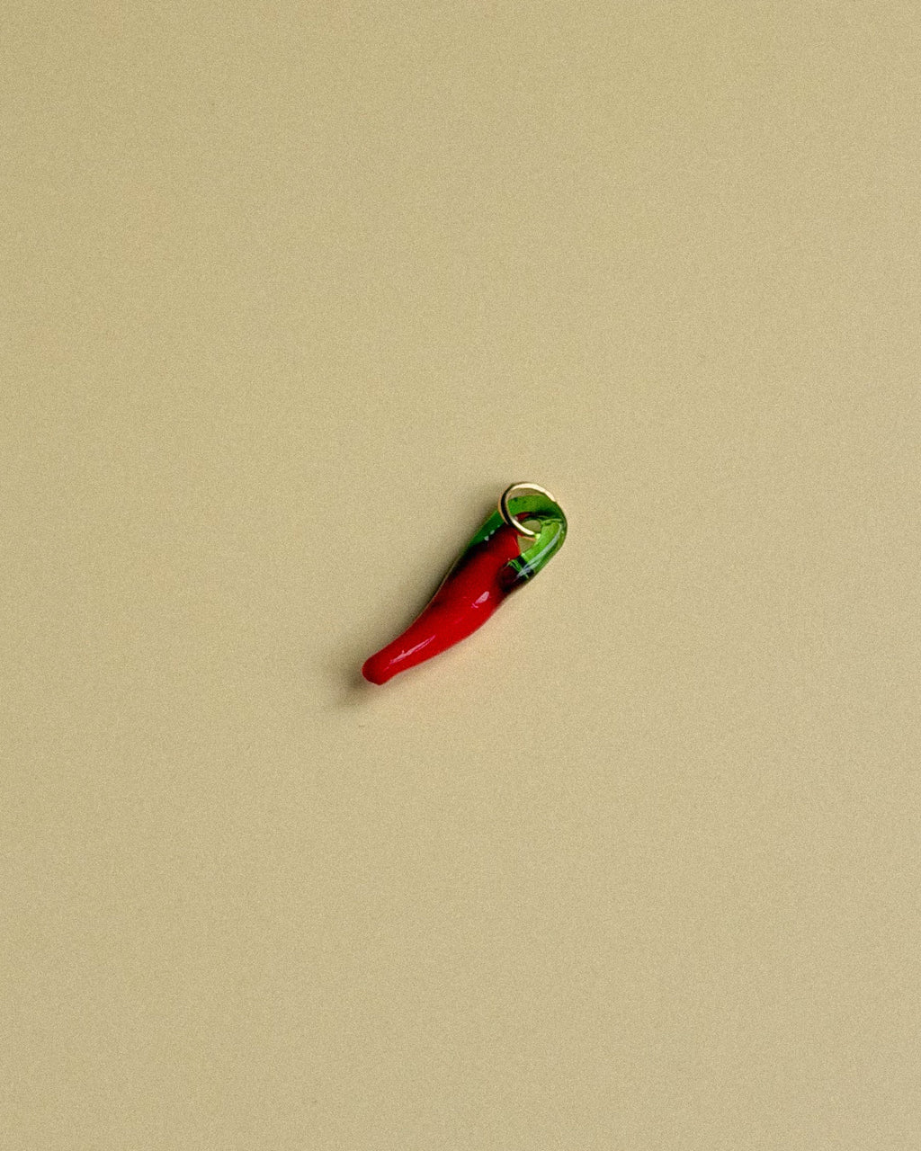 Glass Chili Charm