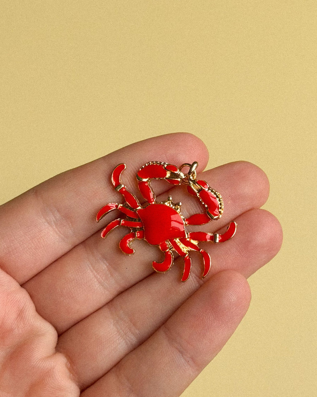 Red Crab Charm