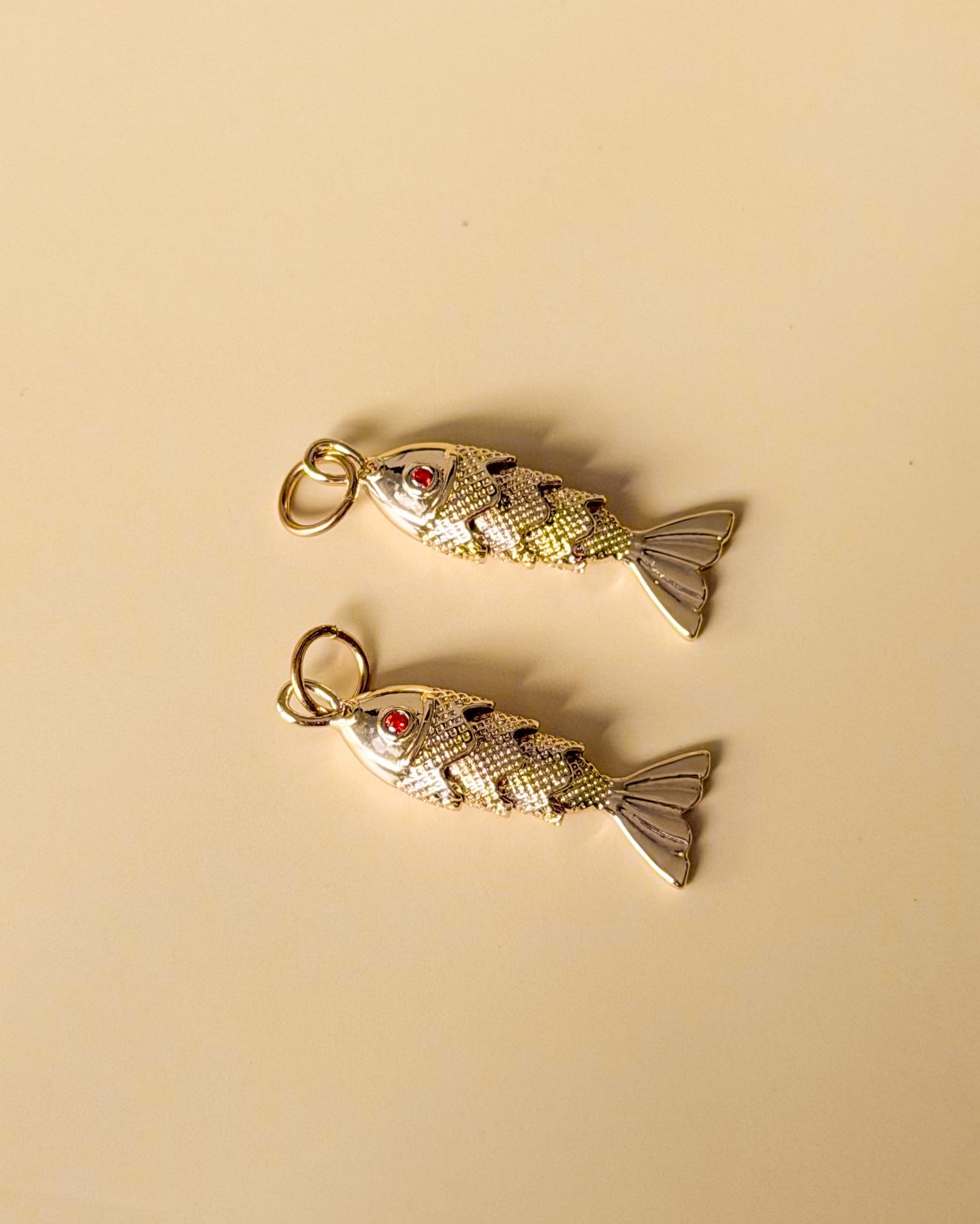 Wiggly Fish Charm